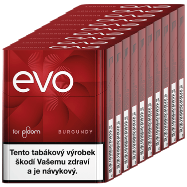 EVO Burgundy karton