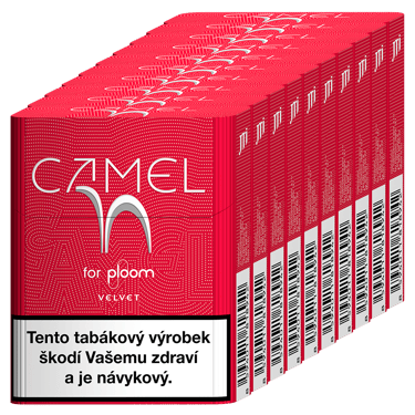Náplně Camel Velvet pro zařízení Ploom X Advanced - 10 krabiček