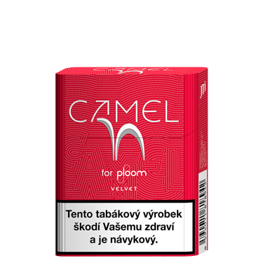 Náplně Camel Velvet pro Ploom - pohled zepředu