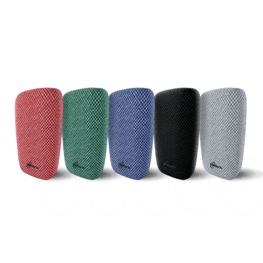 Červený, zelený, modrý, černý a šedý látkový kryt na Ploom X Advanced