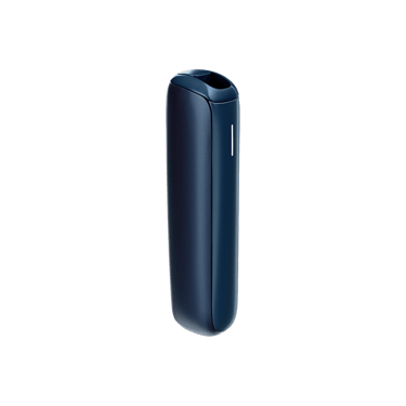 Boční pohled na zařízení Ploom AURA Navy Blue