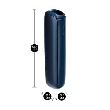 Podívej se na 360° animaci zařízení Ploom AURA Navy Blue
