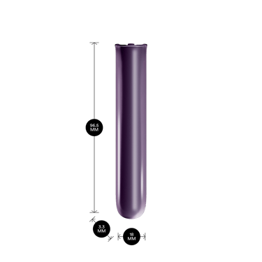 Pohled zepředu na přední panel Ploom AURA v barvě Lavender