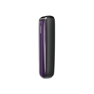 Boční pohled na příslušenství Ploom AURA přední panel v barvě Lavender