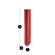 Pohled zepředu na přední panel Ploom AURA v barvě Lava Red