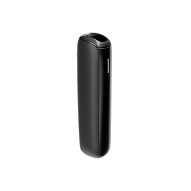 Boční pohled na zařízení Ploom AURA Jet Black