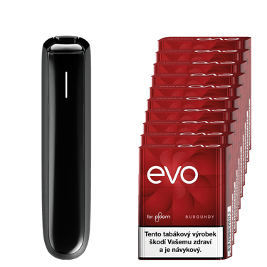 EVO Burgundy karton