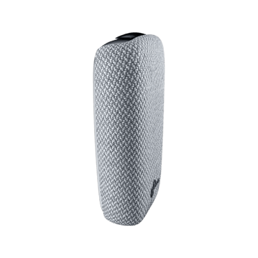 Ploom X šedý textilní zadní panel grey - pohled z levé strany