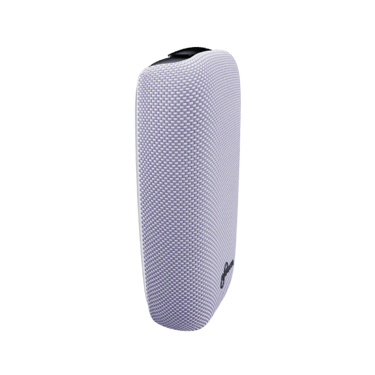 Ploom X fialový textilní zadní panel lavender - pohled z levé strany