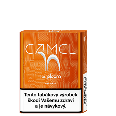 Náplně Camel Amber pro Ploom - pohled zepředu