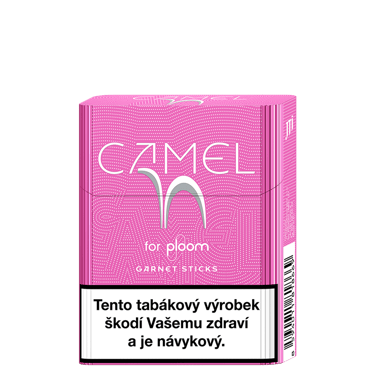 Náplně Camel Garnet pro Ploom - pohled zepředu