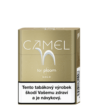 Náplně Camel Gold pro Ploom - pohled zepředu