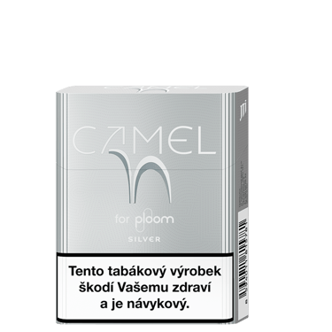 Náplně Camel Silver pro Ploom - pohled zepředu