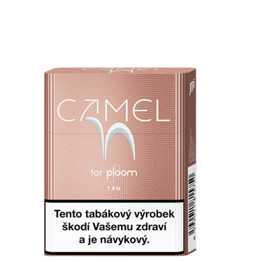 Náplně Camel Tan pro Ploom - pohled zepředu