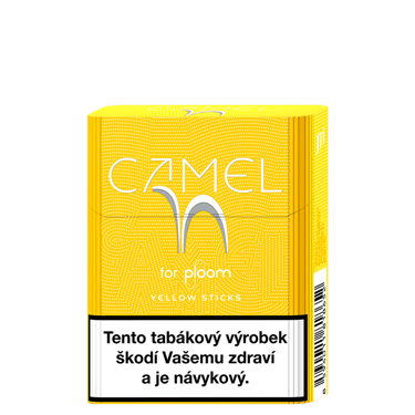 Náplně Camel Yellow pro Ploom - pohled zepředu