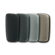 Přední panely na Ploom X Advanced v černé, stříbrné, zlaté a šedivé barvě s texturou v řadě za sebou