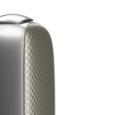 Ploom X zlatý přední panel Squared Gold - detailní záběr