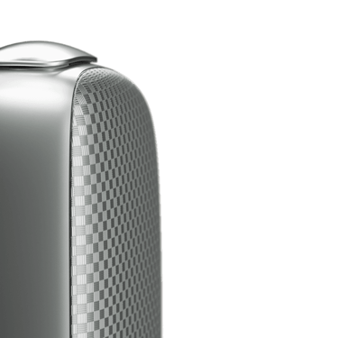 Ploom X stříbrný přední panel Squared Silver - detailní záběr
