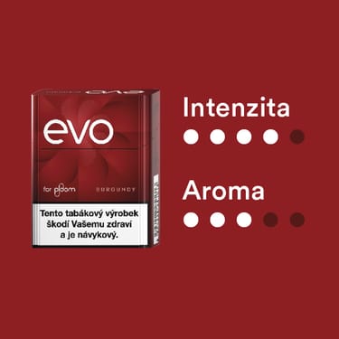 EVO Burgundy krabička