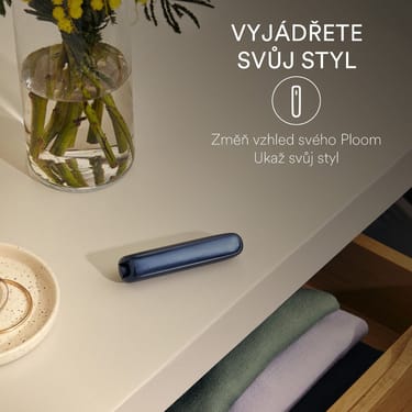 Přední panel Ploom AURA v barvě Lava Red: vyjádři se pomocí různých živých barev