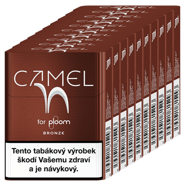 Náplně Camel bronze pro zařízení Ploom X Advanced - 10 krabiček