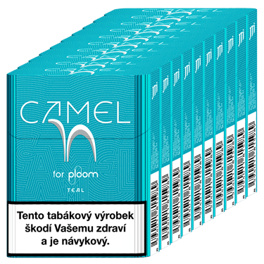Náplně Camel teal pro zařízení Ploom X Advanced - 10 krabiček