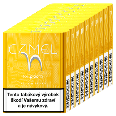 Náplně Camel Yellow pro zařízení Ploom X Advanced - 10 krabiček