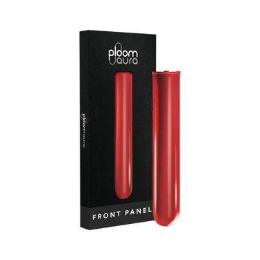 Ploom AURA přední panel Lava Red balení