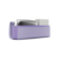 Ploom X fialové textilní přenosné pouzdro lavender otevřené se dvěmi kapsami uvnitř