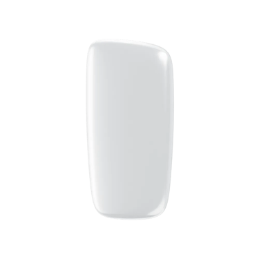 Ploom X bílý přední panel v barvě cotton white - pohled zepředu