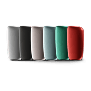 Přední panely na zařízení Ploom X Advanced v několika barvách v řadě za sebou