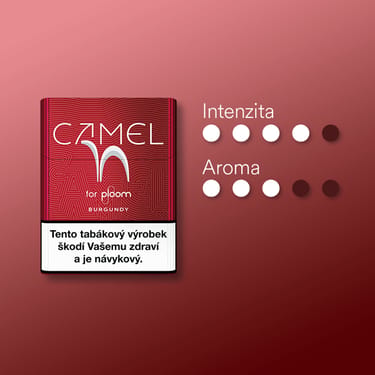 Náplně Camel Burgundy pro zařízení Ploom a jejich vlastnosti