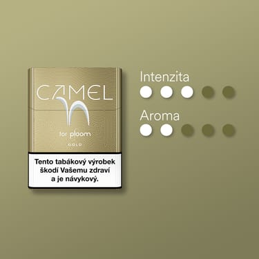 Náplně Camel Gold pro zařízení Ploom a jejich vlastnosti