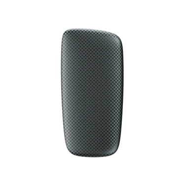 Ploom X šedivý přední panel Squared Slate Grey - pohled zepředu