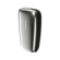 Stříbrný Ploom X Advanced černý kožený zadní panel black - pohled z přední a pravé strany
