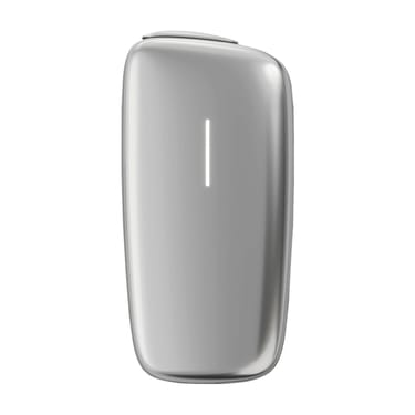Ploom X Advanced silver zařízení - pohled zepředu