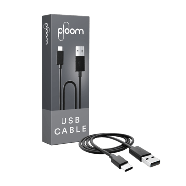 Příslušenství Ploom - černý Ploom USB kabel a jeho balení