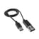 Příslušenství Ploom - černý Ploom USB kabel - pohled seshora