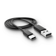 Příslušenství Ploom - černý Ploom USB kabel - pohled zepředu a z horní části