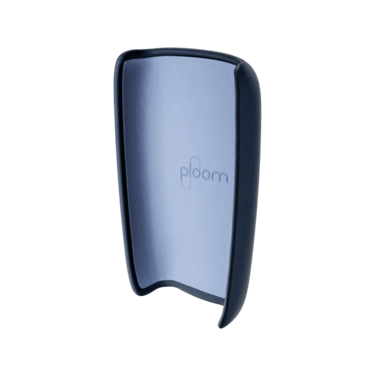Ploom X modrý kožený zadní panel navy blue - pohled z vnitřní strany