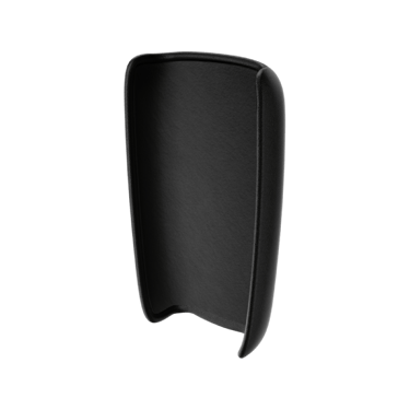 Ploom X černý kožený zadní panel black - pohled z vnitřní strany