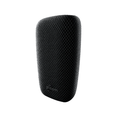 Ploom X černý textilní zadní panel black - pohled z přední strany