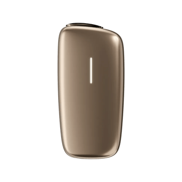 Ploom X Advanced gold zařízení - pohled zepředu