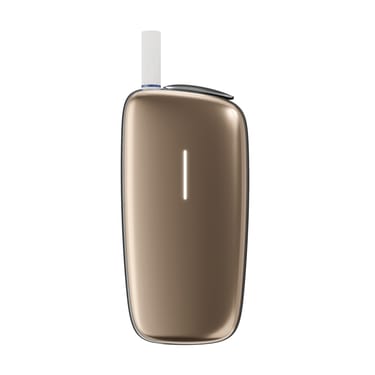 Ploom X Advanced zařízení v barvě Gold s vloženou tabákovou náplní