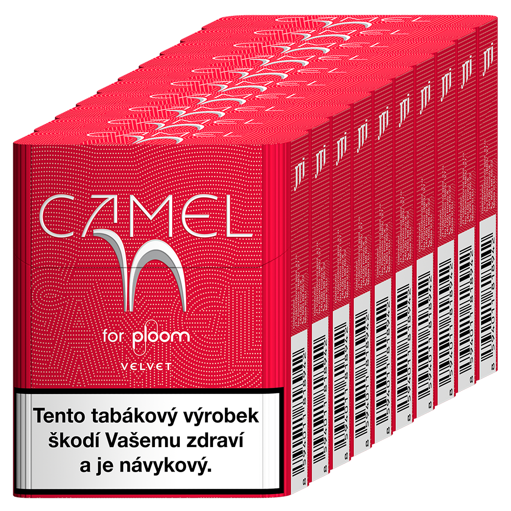 Náplně Camel Velvet pro zařízení Ploom X Advanced - 10 krabiček