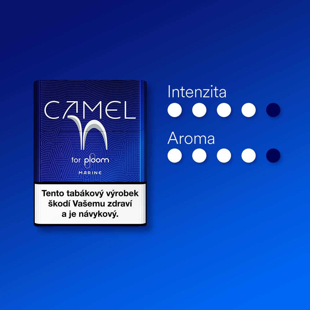 Náplně Camel Marine pro zařízení Ploom a jejich vlastnosti