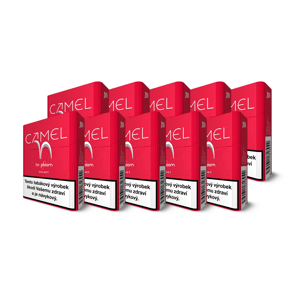 Karton Camel náplní Velvet
