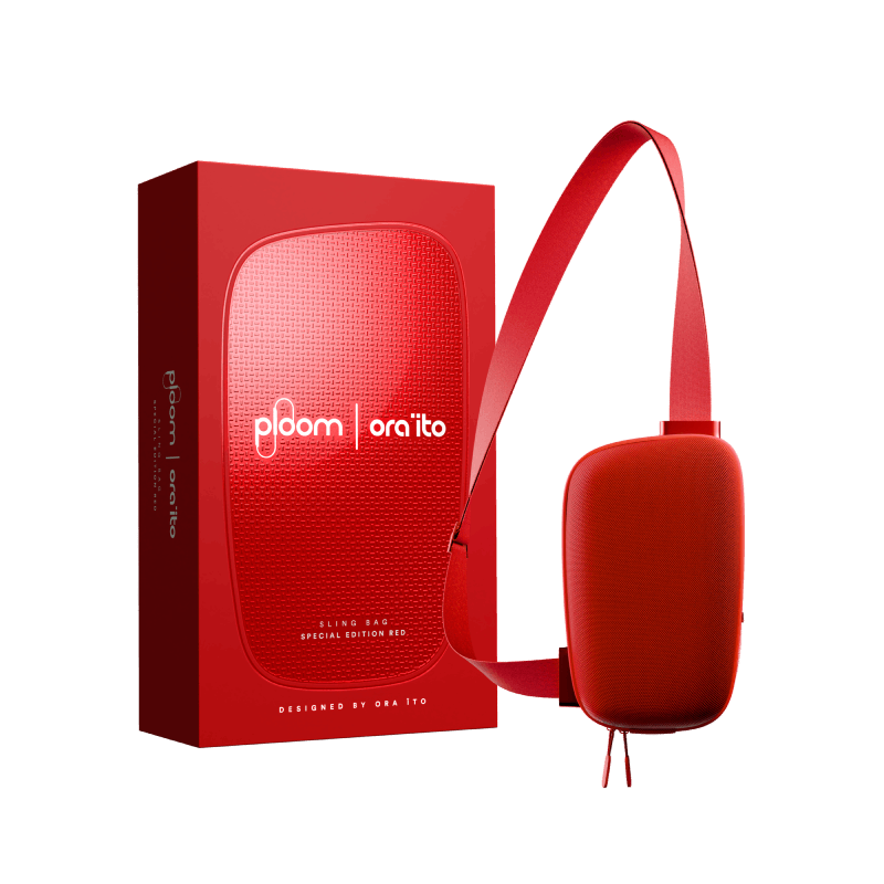 Crossbody taška Ploom X Special Edition Red by Ora ïto a balení