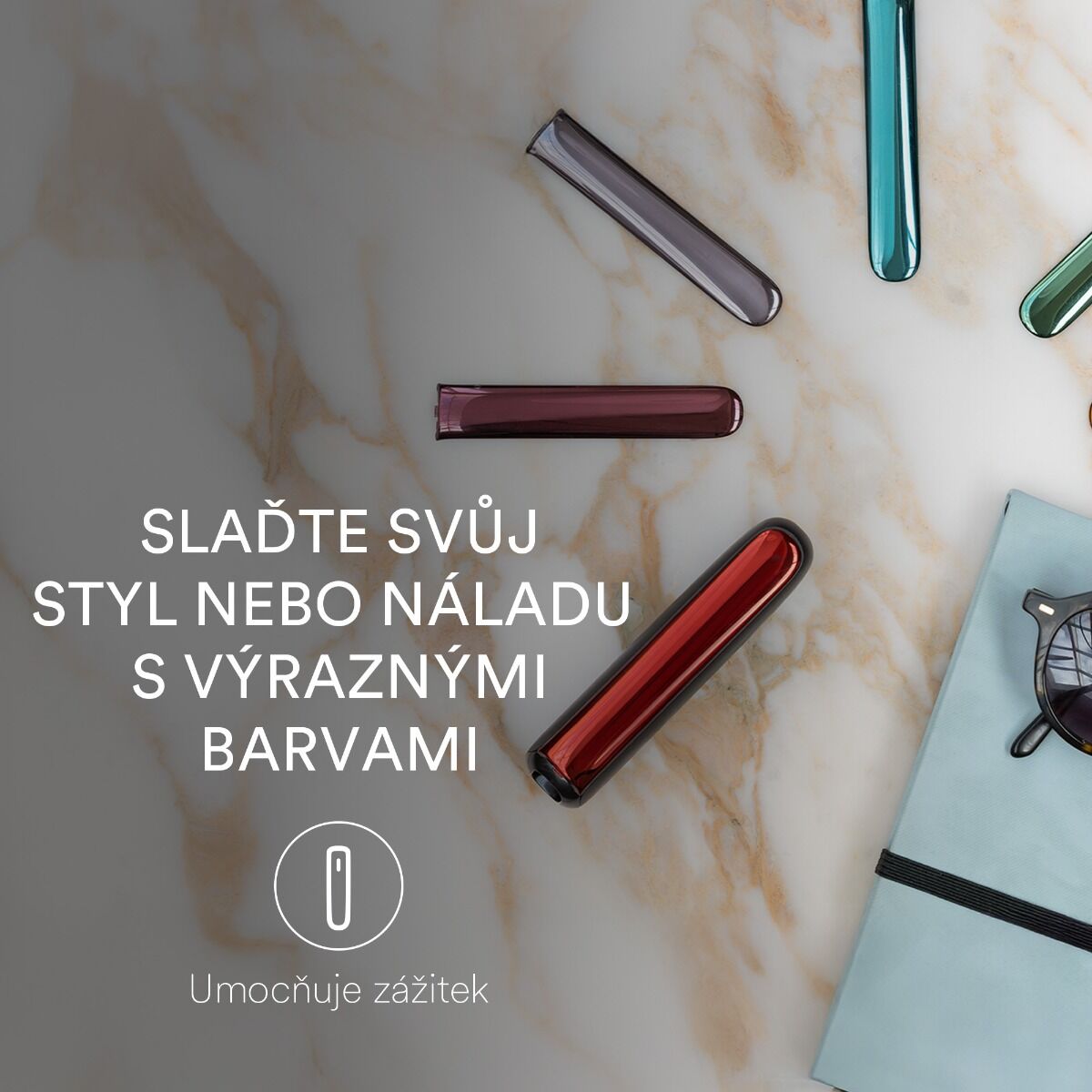 Škála předních panelů Ploom AURA: slaď svůj styl nebo náladu