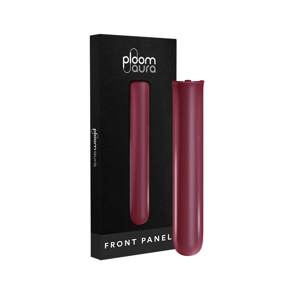 Ploom AURA přední panel Dark Orchid balení